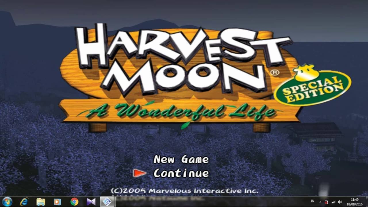 settingan keyboard pcsx2 untuk game harvest moon btn